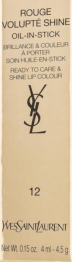 Ysl/Rouge Volupte Shine Lipstick No.12 Corail Dolman 0.15 oz 4 Ml