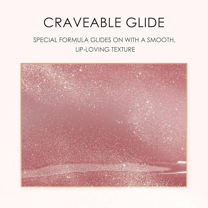 CATKIN Tinted Lip Balm Glitter Lip Stain Ultra Hydrating Lip Moistrurizer Chapstick with Vitamin E Nourishing For Cracked & Dry Lips 0.12 oz C13 Sea of stars - Champagne