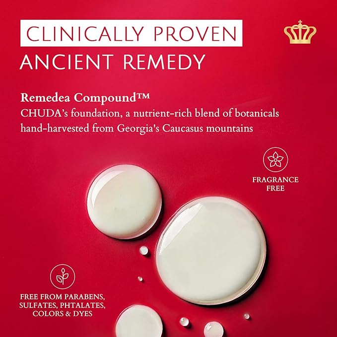 Chuda Skin Perfecting Serum - 30ml Hydrating Face Serum with 9.5% Alpha Hydroxy Acid (AHA) and Remedea Compound, Made in USA, Skin Renewal Glow, Daily Anti Wrinkle Anti-Aging Glowing