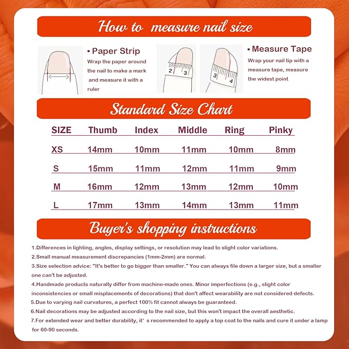 Handmade Acrylic Press On Nails Almond, 3D Press On Nails Medium, Flower 3D Red Nails French Tip Preal Shell Leopard For Women Gift, Reusable Stick On Fake Nails Kit With Nail Glue(Lush Garden-S)