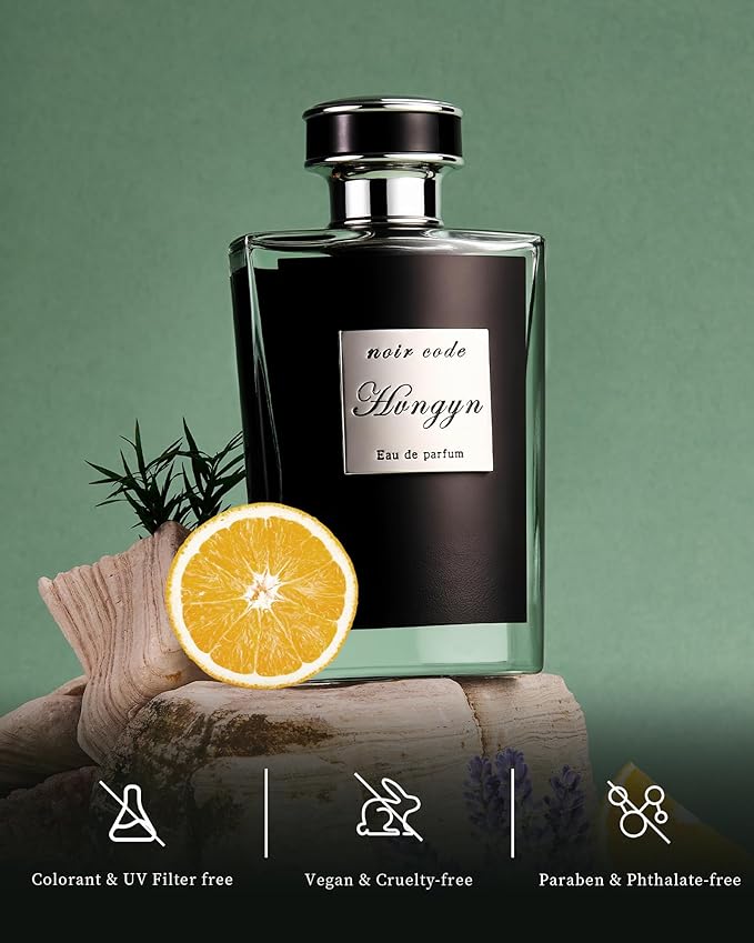 Cologne for Men - Inspired by Code - Clean Fragrance - Luxury Scent with Green Mandarin, Lavender, and Tonka Bean, Cedar, Long Lasting - Vegan Perfume for Men - 1.7 fl.oz. (50ml)