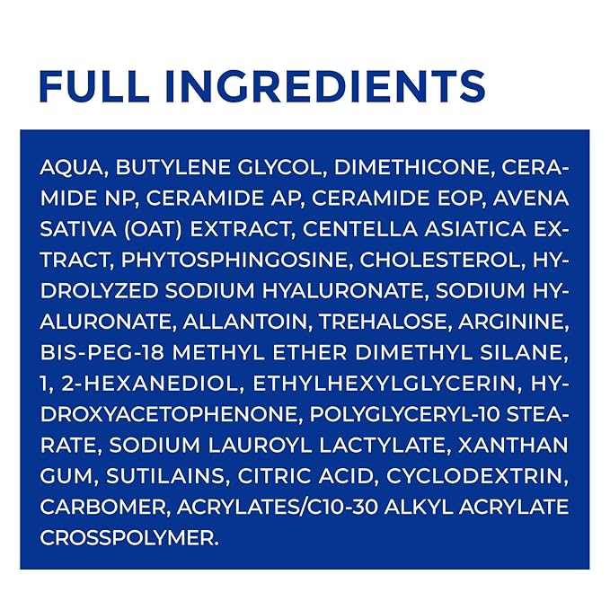 Intensive Repair Serum, 15% Hyaluronic Acid Serum with Ceramides and Centella Extract, Barrier Repair Redness Reilef Rosacea Treatment for Face Sensitive Acne Prone Skin, 30 Vials