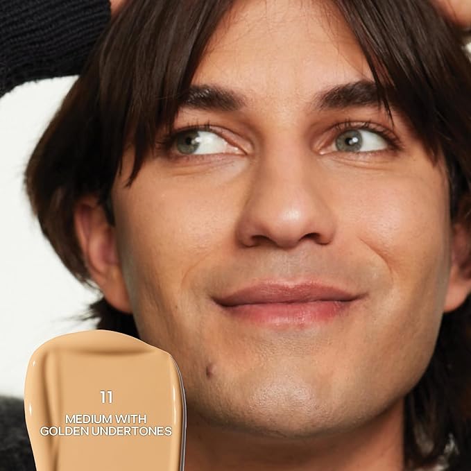 Saie Slip Tint Radiant Cream Concealer & All-Over Face Makeup - Concealer for Dark Circles, Redness & Blemishes - Lightweight Makeup Made with Hydrating Hyaluronic Acid - Shade 11 (0.17 oz)