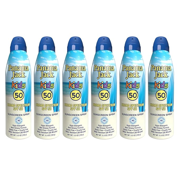 Panama Jack Continuous Spray Kids Sunscreen SPF 50