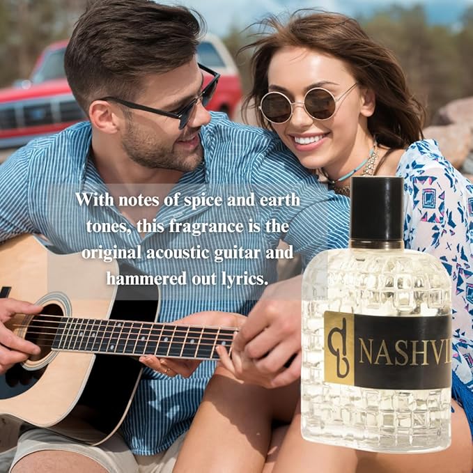 Db Nashville Men’s Cologne by Murcielago Fragrances, 3.4 fl oz (100 ml) - Glass Spray Bottle - Hard-Working Country Boy’s Anthem