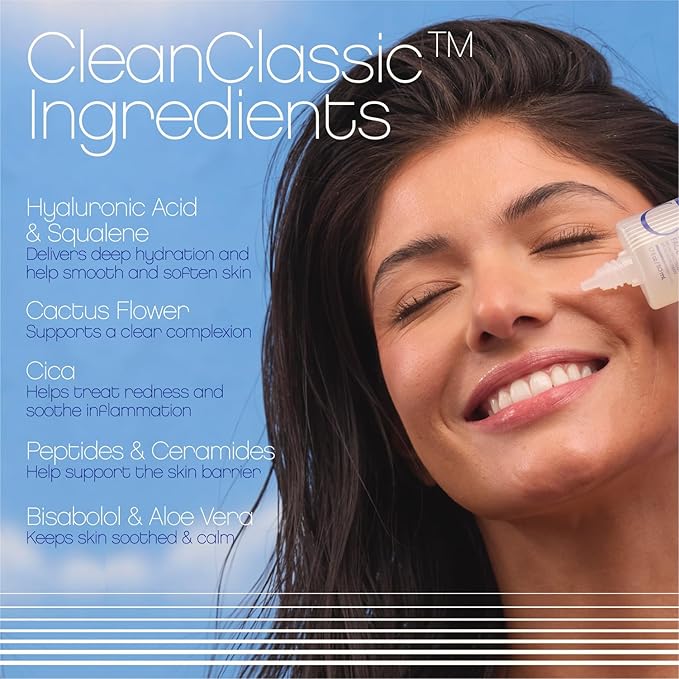 Vacation Crystal SPF 50 Face Gel, Clear Sunscreen, Hydrating & Nourishing, Water-Resistant, Fragrance-Free, Travel Size, 1.7 Fl. Oz.