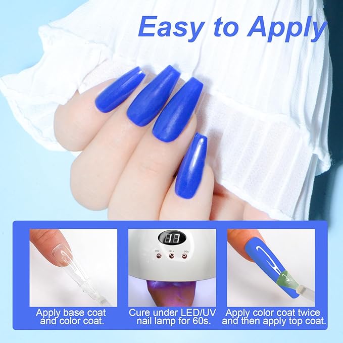 Gel Polish Nail Set 20 Colors with 3Pcs Glossy & Matte Top Coat and Base Coat, Daek Colour Purple Nude Gray Pink Grey Glitter Black Sparkle Glitters Colorful Gel Polish Set For Valentine's Gifts