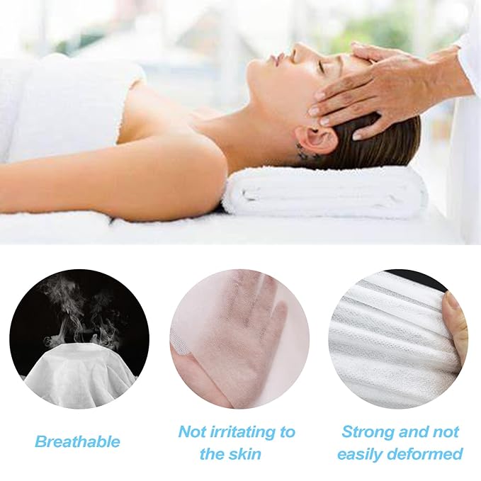 200Pcs Disposable Bed Sheets,31''x71'' Waterproof Massage Table Sheet Protector Non Woven Fabric Bed Cover for Massage Therapy Tattoo Beauty Salon Hotels Esthetician (White) (white200pcs)