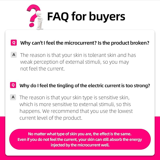 Microcurrent Facial Device,Latest Red Light Technology,Enhances The Ability to Lift The Face and Tighten The Skin,Facial Wrinkle Equipment,Smart Photon Micro-Current Device,Model:EP-300.