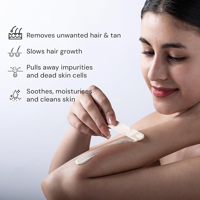 White Chocolate Liposoluble Body Wax | Removes Unwanted Hair & Tan | Soothes, Hydrates & Exfoliates | Gentle for All Skin Types | Spa & Salon Use | 27.05 Fl Oz (800ml)