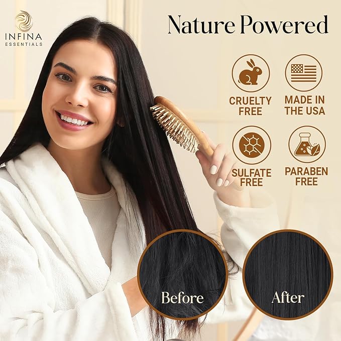 Batana Oil Shampoo with Biotin & Tea Tree Oil - Hair Growth & Thickening Shampoo for Men & Women - Sulfate Free, Promotes Hair Strength & Hydration, 16 fl oz