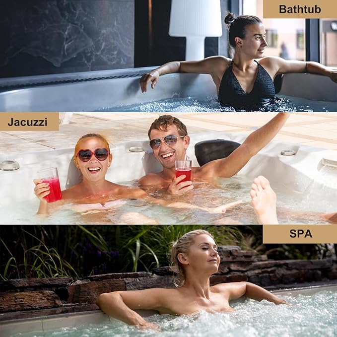 Full Body Bath Pillow for Bathtub, Non-Slip Bath Pillows for Tub, Spa Bathtub Pillow Cushion for Headrest Neck Shoulder and Back Rest Support，Relaxation Spa Accessories-50 x 15" (Grey)