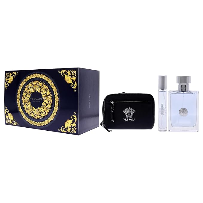 Versace Pour Homme Gift Set, 3 Count