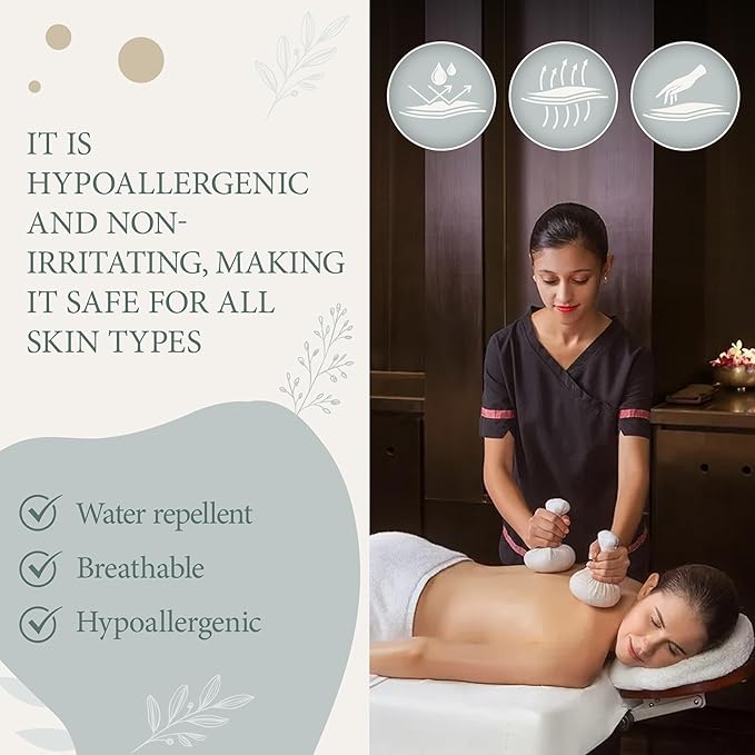 100 PCS Disposable Fitted Sheets for Massage Table, 86 x 37 inch Disposable Bed Sheets Adjustables, Massage Sheets, White Disposable Massage Table Sheets, Hotel, Beauty Salon