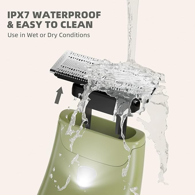 VIKICON Single Blade Body Hair Trimmer – Electric Dual-Sided Safety Razor for Face, Legs, Chest & Pubic Area, Smooth Intimate Shaver with 5 Guide Combs, Travel & Daily Use, Gift for Men & Women