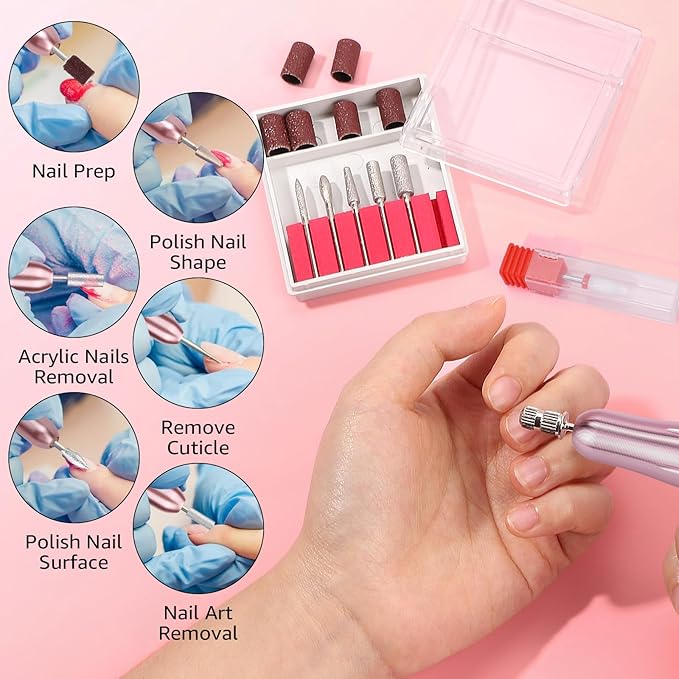 Gel Nail Kit for Beginner, Gel Nail Tips and Glue Gel Kit with 6 in 1 Nail Glue, Nail Prep Dehydrator, Top Coat and 480PCS Coffin Nails Tips Fake Nails Kit Easy Nail Extension Set