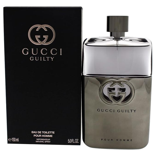 Gucci Guilty Eau Pour Homme Eau de Toilette Spray for Men, 5 ounces