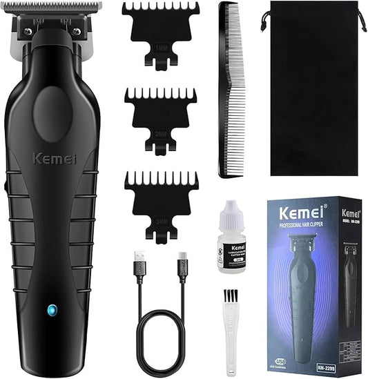 KEMEI 2299 Trimmer Professional Cordless Hair Clipper for Men