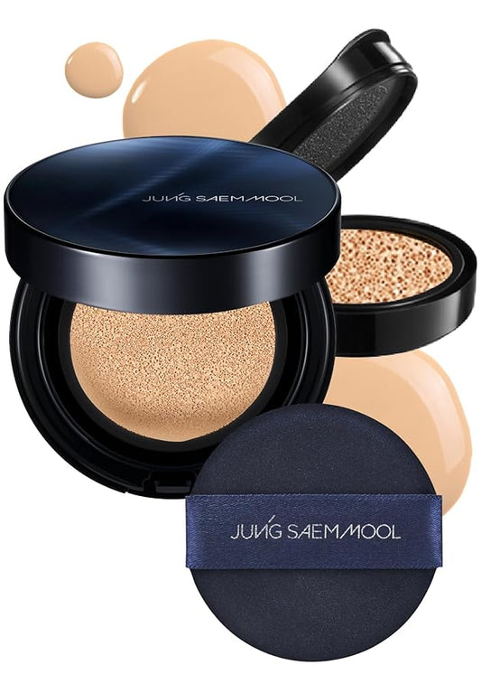 [JUNGSAEMMOOL OFFICIAL] Essential Skin Nuder Cushion Navy Edition (Fair Light) | Refill Included | Mother's Day Gift