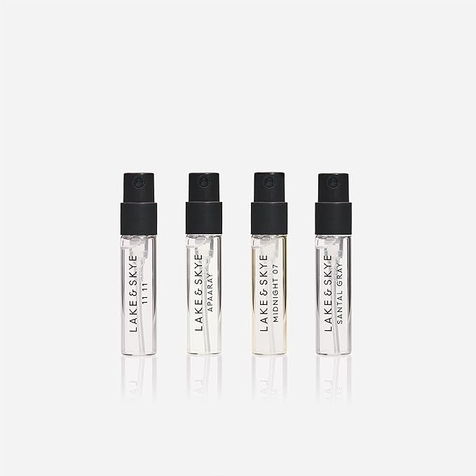 Lake & Skye 4 Piece Discovery Set 4.0 – Includes 11 11, Apaaray, Midnight 07, and Santal Gray