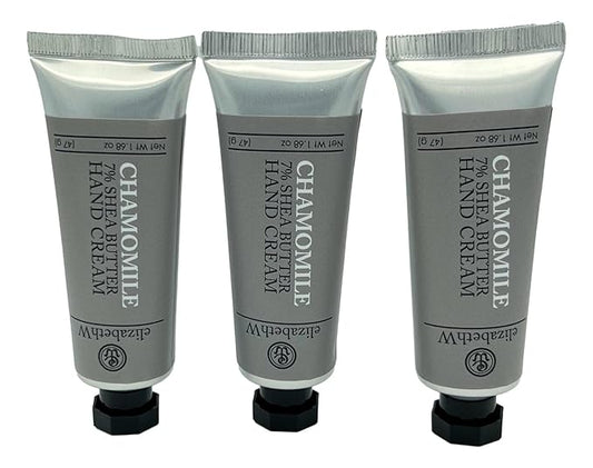 elizabeth W elizabethW, Chamomile Hand Cream, 1.68 Ounce (Set of 3) White
