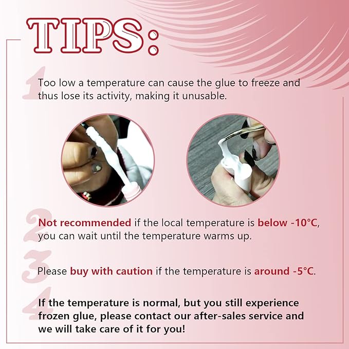 Cluster Lash Glue for DIY Eyelash Extension Lash Bond Glue Mascara Wand Super Strong Hold 48 Hours Waterproof Latexfree (5ml, Clear)