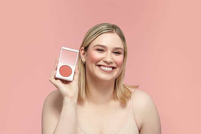 Sigma Beauty Cream Blush – Hydrating Cream Blush for Cheeks and Lips, Lightweight, Buildable Sheen Formula with Nourishing Ingredients (Pashmina, Salmon Rose Sheen)