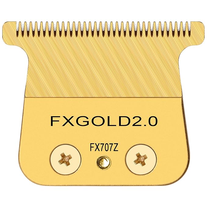 FXGOLD 2.0 Replacement Blade for All FX787 & FX726 Trimmers, Ultra Precise DLC Replacement Blades Compatible with BaByli*s* Trimmer Blades, FX707Z Gold