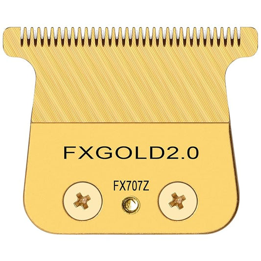 FXGOLD 2.0 Replacement Blade for All FX787 & FX726 Trimmers, Ultra Precise DLC Replacement Blades Compatible with BaByli*s* Trimmer Blades, FX707Z Gold