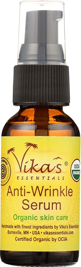 Vika's Essentials EWG Verified Organic Anti-Wrinkle Serum
