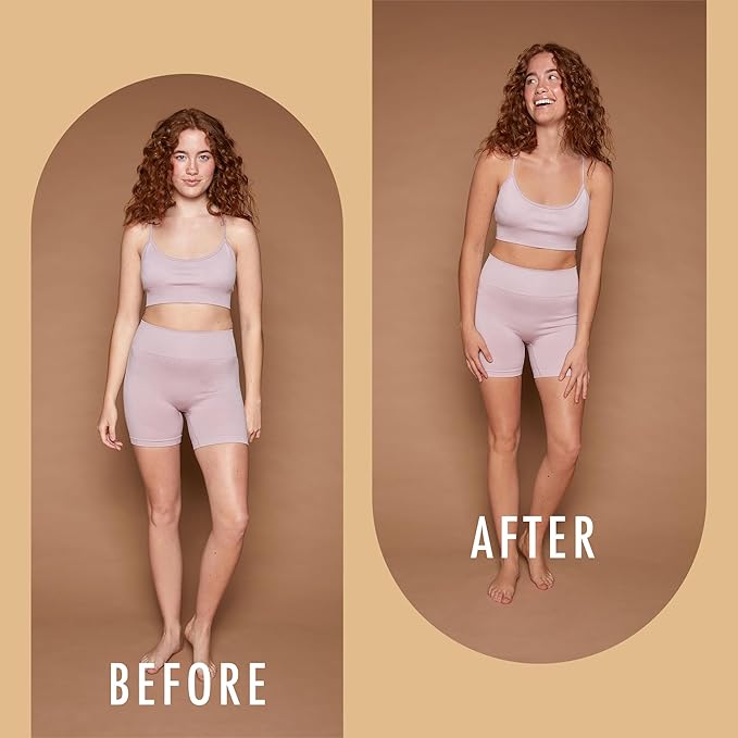 St Moriz Advanced Color Correcting Self Tanner Mousse in Light - Instant Self Tanning Foam for Face & Body - Adds Warmth to Fair Skin - With Hyaluronic Acid for a Natural Sunless Glow - 7.78 fl oz