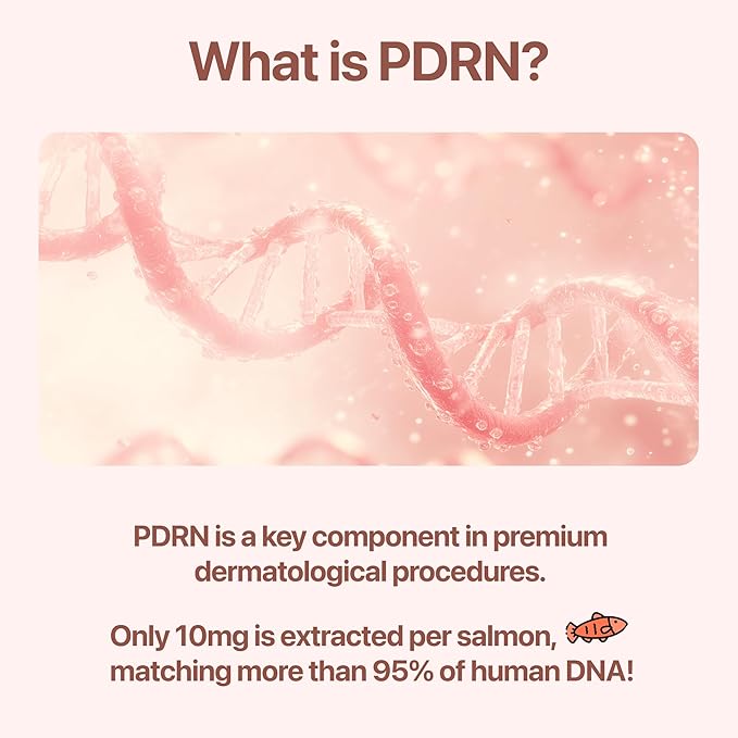 PDRN Cream with Salmon DNA, Ceramide NP, Collagen, Plant Based Bakuchiol, Moisturizing Bifida and Hyaluronic, Korean Skin Care PDRN Cream, 50 ml (1.69 fl. oz.)