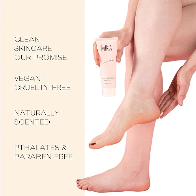 Foot Cream for Dry Cracked Heels | 25% Urea Cream for Feet with Vitamin E | Foot Moisturizer & Cracked Heel Treatment | Naturally Scented, Paraben and Phthalate Free
