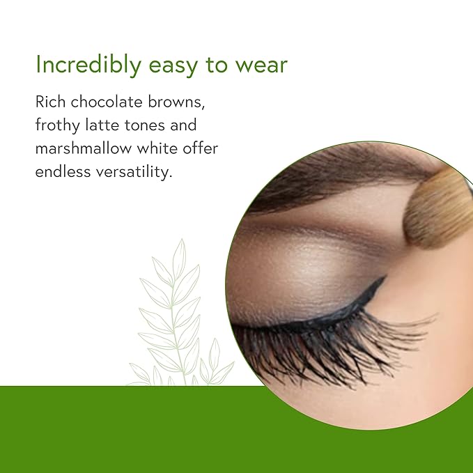 Honeybee Gardens Hot Chocolate Eye Shadow Palette, Clean and Bold, 4 Highly Pigmented Colors With Long Lasting Luxe Finish, Vegan, Cruelty-Free, Gluten-Free, and Paraben-Free, Net Wt 1.3g Each