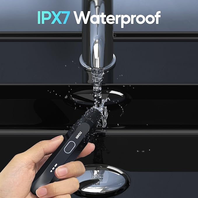 Nose Hair Trimmer for Men Women - Electric Nose Hair Clipper with Replaceable Stainless Steel Blade, Powerful 8000RPM Motor, Wet/Dry Use, Travel Lock, Portable Design USB Rechargeable