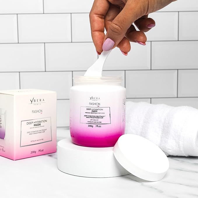 Fashion UP Mask | Ideal for Extremely Dry Hair | Shining Hair | Color Safe | Enhanced with Oil Grape Seed & Murumuru | Sulfates-Parabens Free | 7.0 Oz