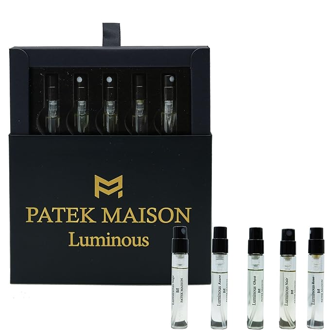 Patek Maison Perfume for Women and Men Luminous Mini Gift Set EDP Vial Spray