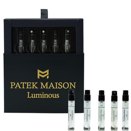 Patek Maison Perfume for Women and Men Luminous Mini Gift Set EDP Vial Spray