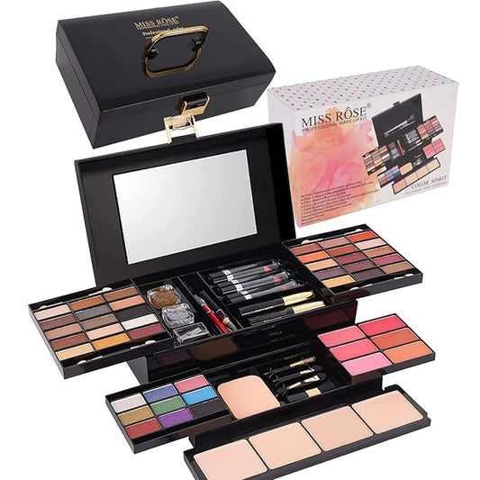 58 Color Professional Makeup pallet, Makeup Kit for Women Full Kit,All In One Makeup Set,Makeup Gift Set for Women&Girls&Teen (331N)