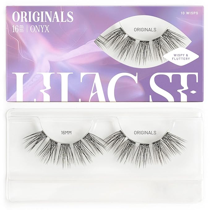 Lilac St - Original Lashes - Soft, Natural Look - Lightweight & Reusable - Vegan & Cruelty Free - 16mm