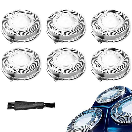 HQ8 Replacement Heads Compatible with Philips Norelco Aquatec Replacement Blades,6 New Upgraded Blades for Philips Norelco Aquatec Replacement Heads for hq8505 PT720 PT730 AT880 At830 AT810 AT815