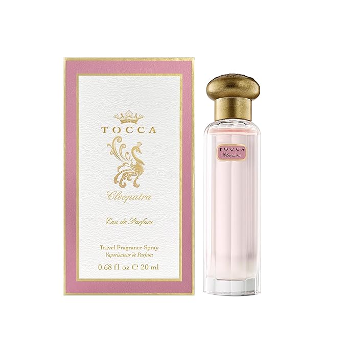 Tocca Women's Eau de Parfum, Florence & Cleopatra Fragrance Set - Hand-Finished Bottle, 20ml each