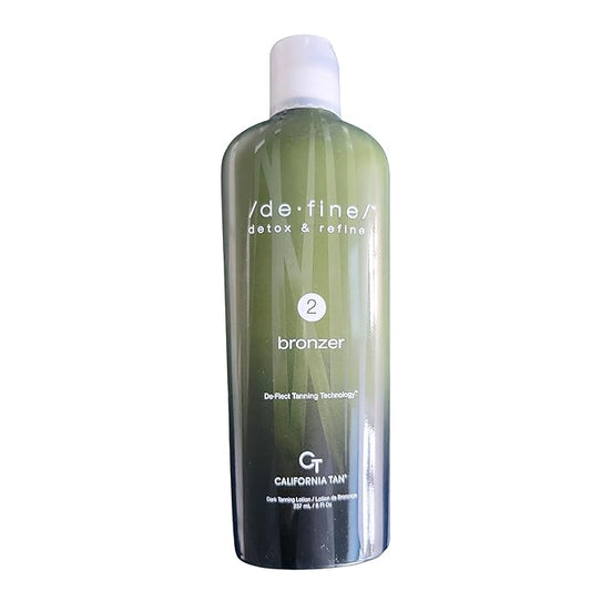 California Tan - De Fine Bronzer - Step 2 Bronzer Tanning Bed Lotion 8 ounce