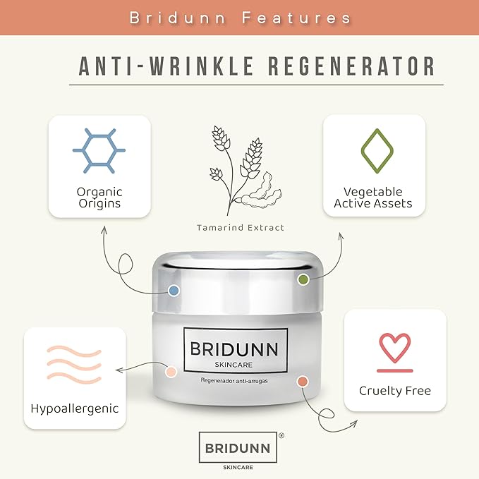 Anti Wrinkle & Face Tightening Regenerating Face Cream with Natural Ingredients