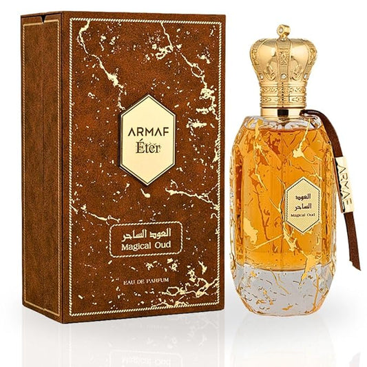 Magical Oud EDP Spray 100ML (3.4 OZ) By Armaf | A Harmonious Blend Of Vibrant Spices, Florals, Woody Elements.