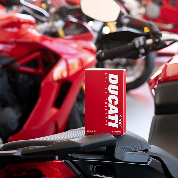 Ducati Sport by Ducati - Fragrance for Men - Amber Fougere Scent - Opens with Lavender, Bergamot and Rosemary - Blended with Violet Leaf and Sandalwood - Perfect for Active Types - 3.4 oz