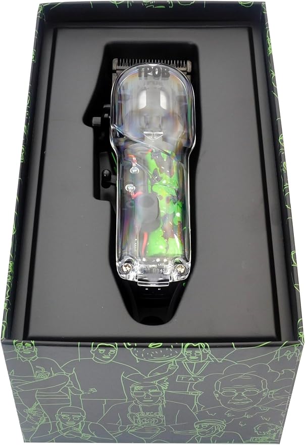 TPOB Slime 2 Professional Hair Clippers Collection (Black with Splatts)