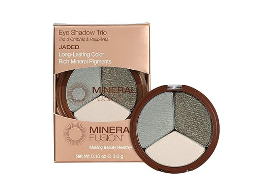Mineral Fusion Eye Shadow Trio Jaded, 0.1 oz