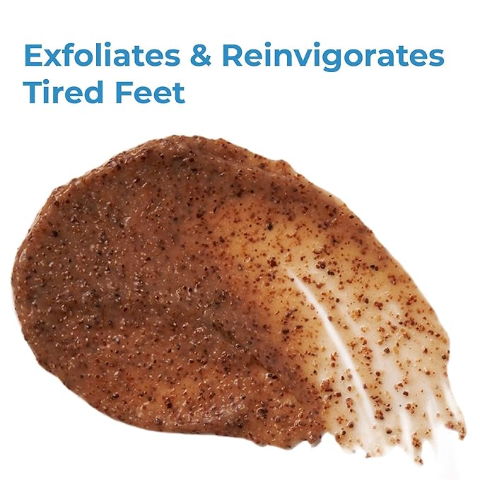 NatraCure Moisturizing Socks Bundle - 5-Toe Gel Socks, Foot Cream & Scrub for Dry, Rough Skin - Medium Size