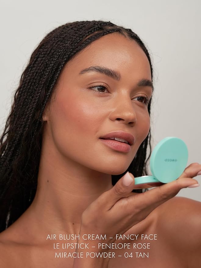 SWEED - Air Blush Cream | High Pigmented, Velvet Finish | Vegan, Cruelty-Free, Clean Beauty (Fancy Face, 1.4 oz | 40 g)